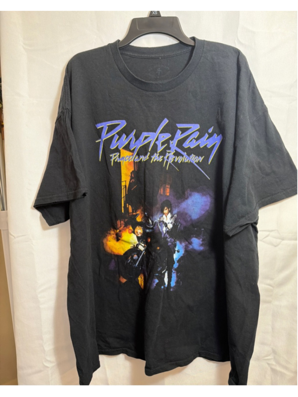 Prince Purple Rain Graphic Tee Size 2XL Estate Official Approved Licensed EUC